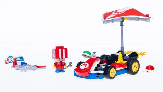 Image for article titled Lego Reveals Adorable Little Mario Kart Sets Coming In 2025