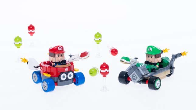 Image for article titled Lego Reveals Adorable Little Mario Kart Sets Coming In 2025